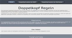 Desktop Screenshot of doppelkopfregeln.info