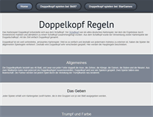 Tablet Screenshot of doppelkopfregeln.info